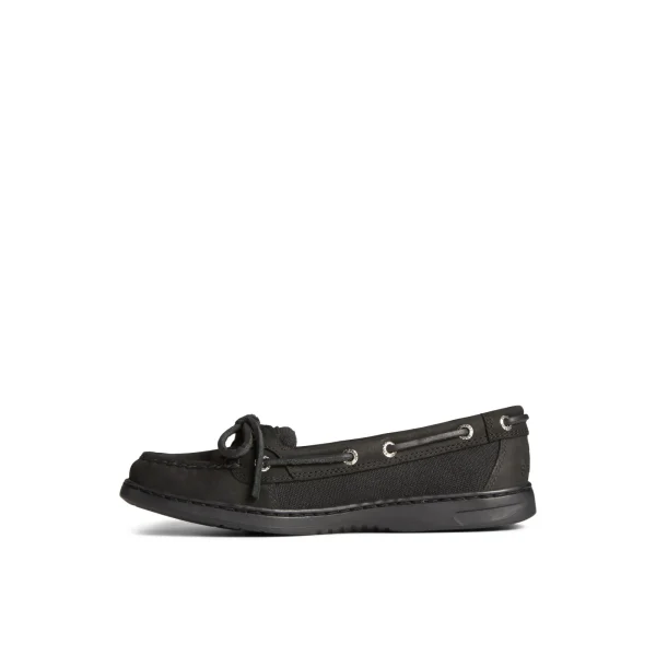 Sperry Angelfish Boat Shoe Black Cheap