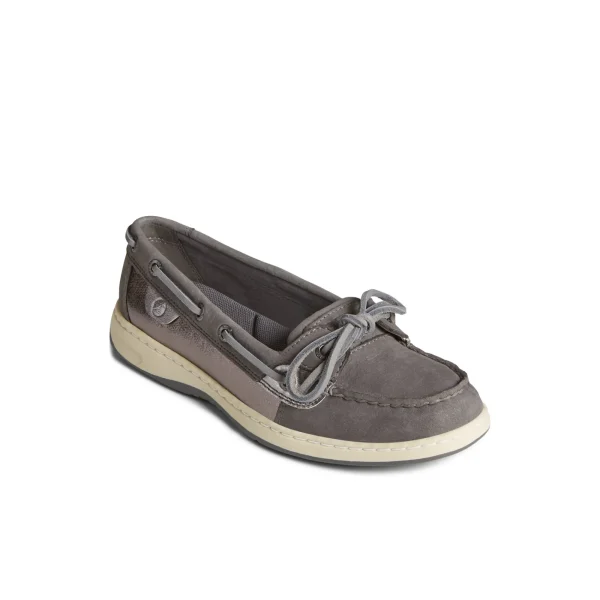 Sperry Angelfish Boat Shoe DarkGrey Discount