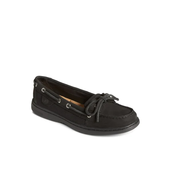 Sperry Angelfish Boat Shoe Black Cheap