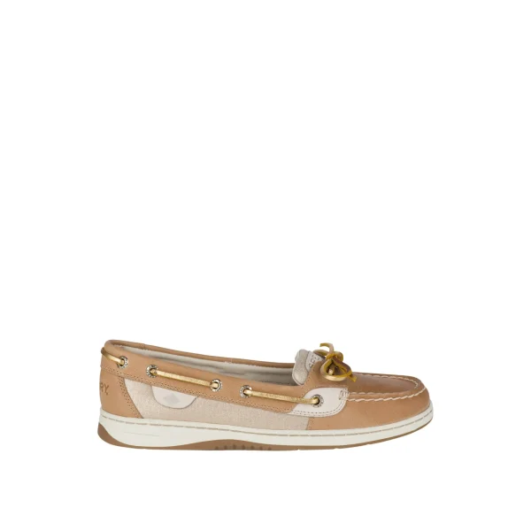 Sperry Angelfish Metallic Boat Shoe White Sale