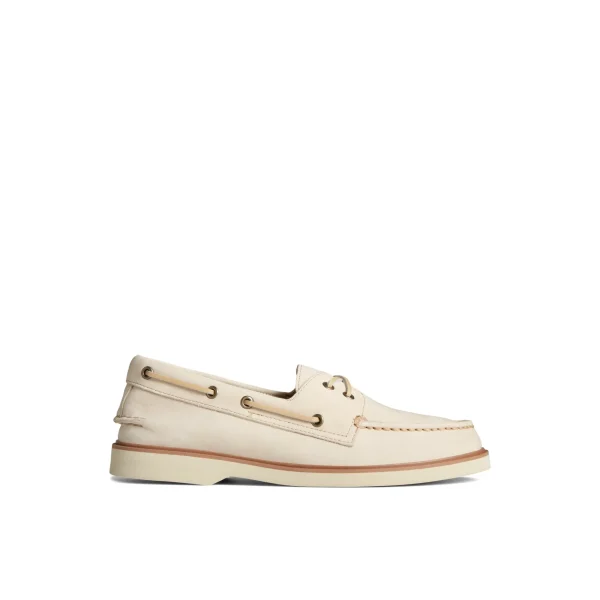 Sperry Authentic Original™ Double Sole Nubuck Boat Shoe Khaki Sale