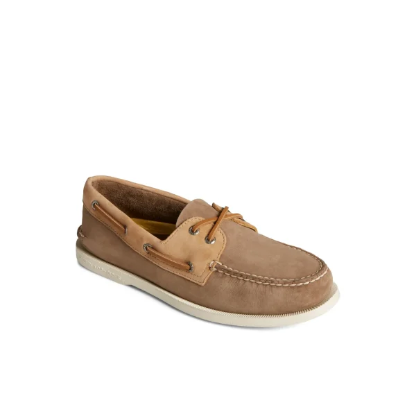 Sperry Authentic Original™ 2-Eye Nubuck Boat Shoe BrownPrimary-Multi Cheap