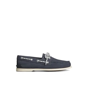 Sperry Authentic Original™ Nautical Nubuck Boat Shoe Navy Best Sale