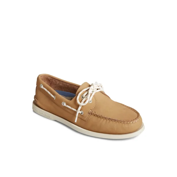 Sperry Authentic Original™ Nautical Nubuck Boat Shoe MediumBeige New