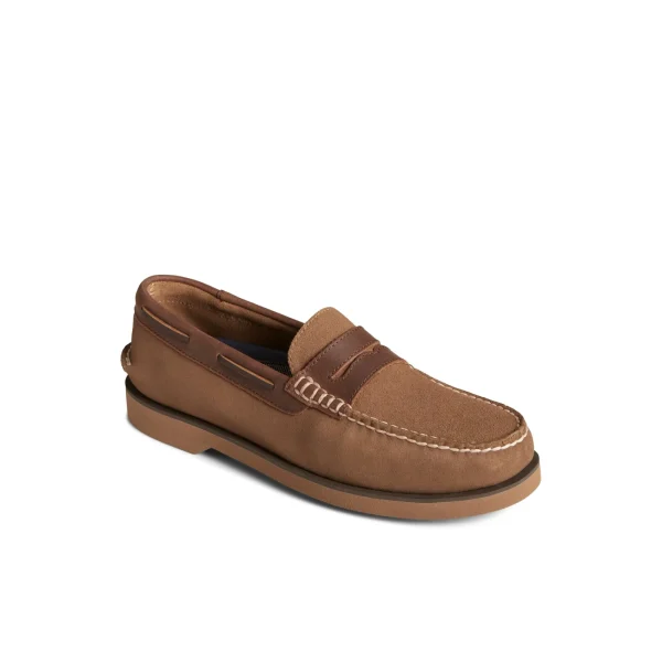 Sperry Authentic Original™ Penny Loafer DarkBeige Best Sale