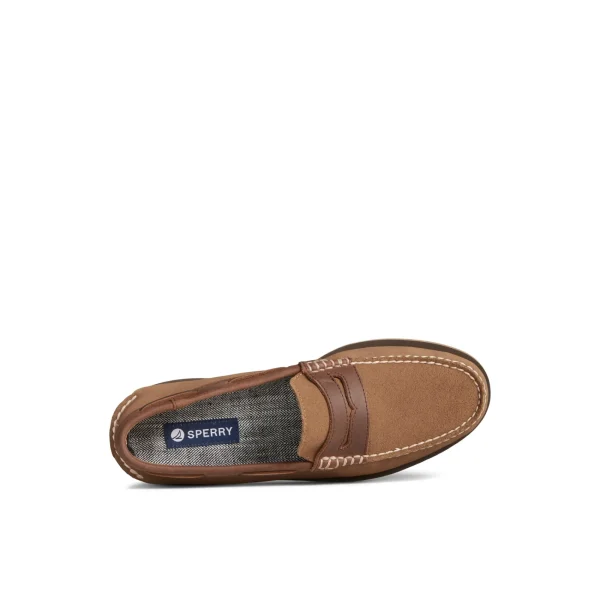 Sperry Authentic Original™ Penny Loafer DarkBeige Best Sale