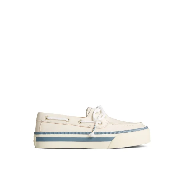 Sperry Bahama 3.0 Platform Sneaker White Flash Sale