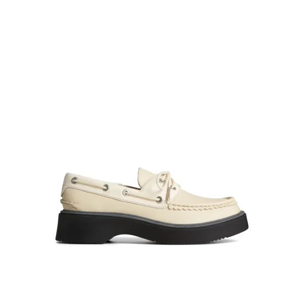 Sperry Bayside Boat Shoe White New