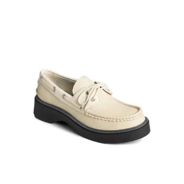 Sperry Bayside Boat Shoe White New