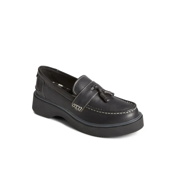 Sperry Bayside Loafer Black New