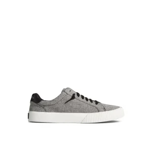 Sperry Bermuda SeaCycled™ Canvas Sneaker Black Outlet