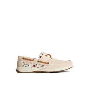 Sperry Bluefish Floral Boat Shoe Bone Online