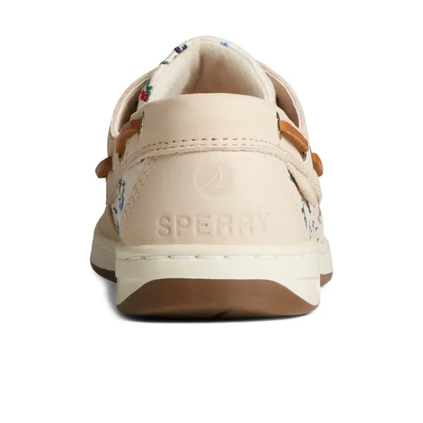 Sperry Bluefish Floral Boat Shoe Bone Online