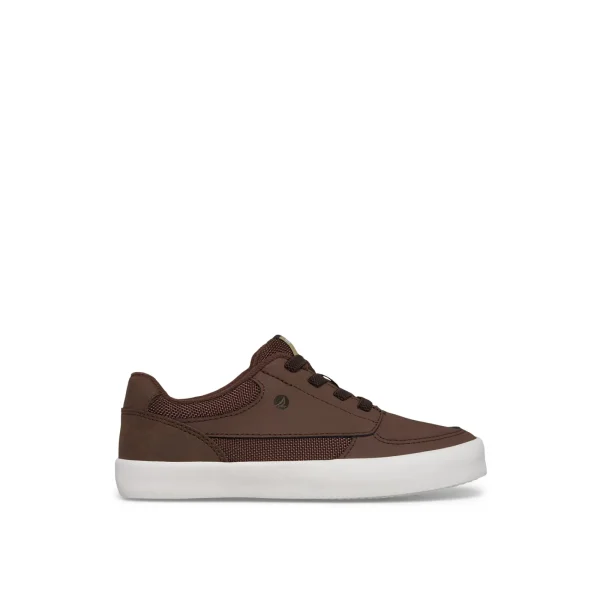 Sperry Boardwalk Leather Sneaker Brown Hot