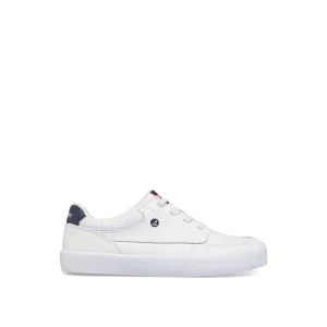 Sperry Boardwalk Leather Sneaker White Fashion