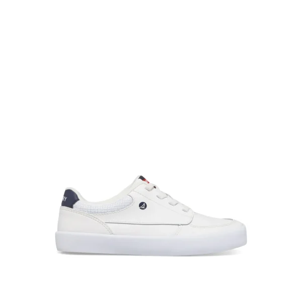 Sperry Boardwalk Leather Sneaker White Fashion