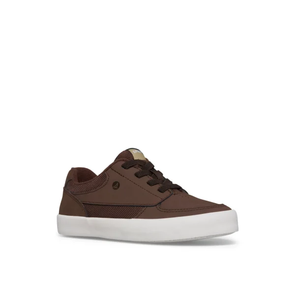 Sperry Boardwalk Leather Sneaker Brown Hot