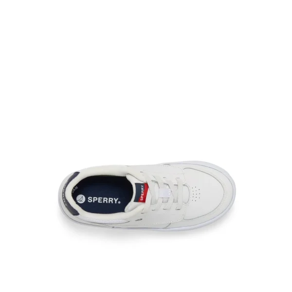 Sperry Boardwalk Leather Sneaker White Fashion