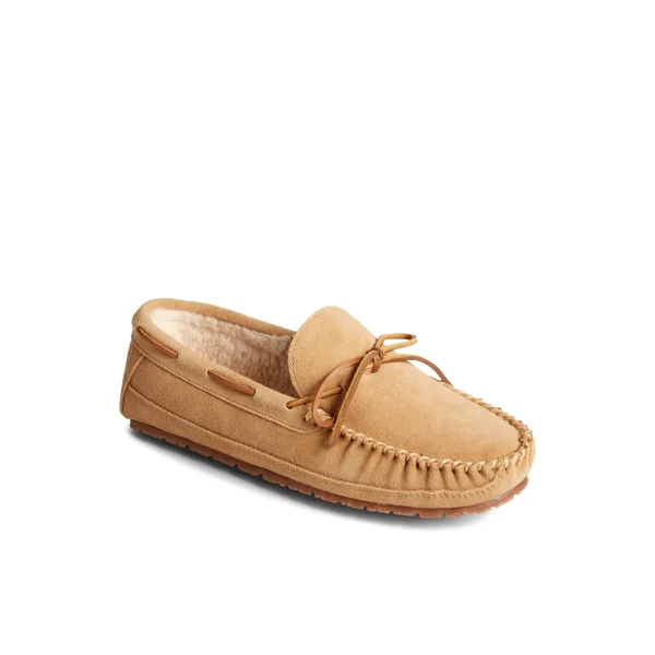 Sperry Brandon 1-Eye Moccasin Slipper LightBrown Store