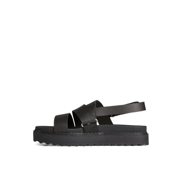 Sperry Cami Flatform Sandal Black Best Sale