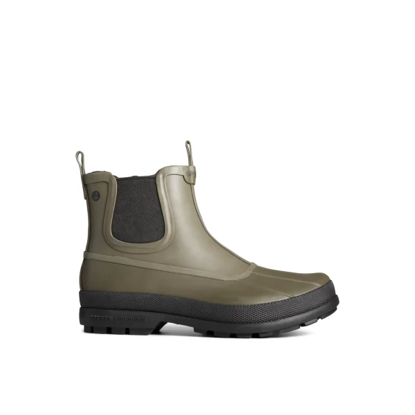 Sperry Cold Bay Rubber Chelsea Boot MediumGreen Discount