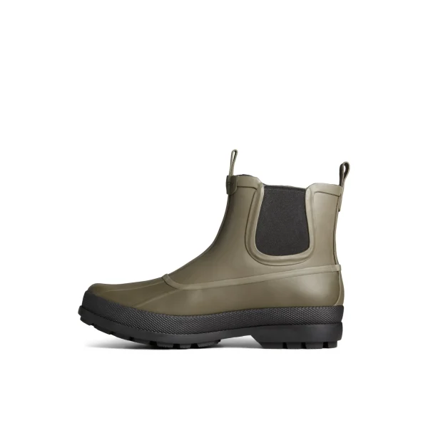 Sperry Cold Bay Rubber Chelsea Boot MediumGreen Discount