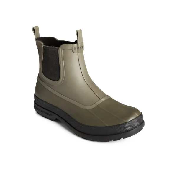 Sperry Cold Bay Rubber Chelsea Boot MediumGreen Discount