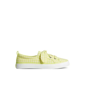 Sperry Crest Vibe Gingham Sneaker LightGreen Best Sale