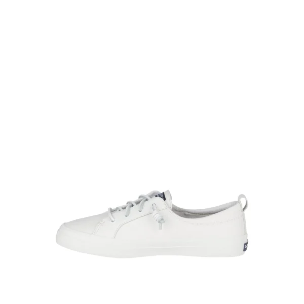 Sperry Crest Vibe Leather Sneaker White Best