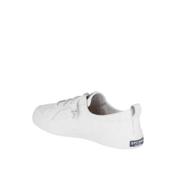 Sperry Crest Vibe Leather Sneaker White Best