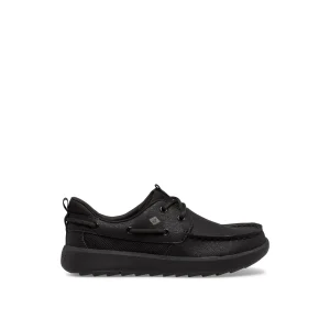 Sperry Fairwater PLUSHWAVE™ Boat Shoe Black New