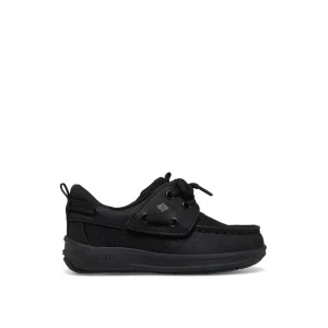 Sperry Fairwater PLUSHWAVE™ Jr Boat Shoe Black Hot