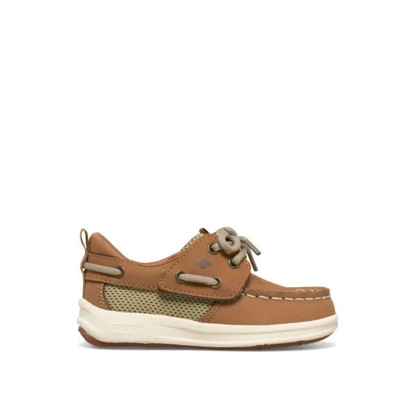 Sperry Fairwater PLUSHWAVE™ Jr Boat Shoe MediumBeige Best