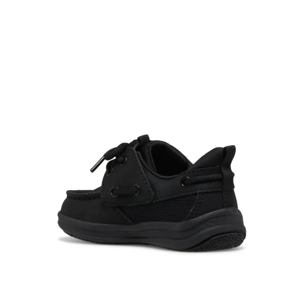 Sperry Fairwater PLUSHWAVE™ Jr Boat Shoe Black Hot