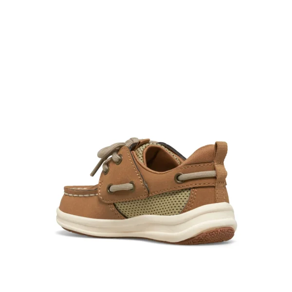 Sperry Fairwater PLUSHWAVE™ Jr Boat Shoe MediumBeige Best