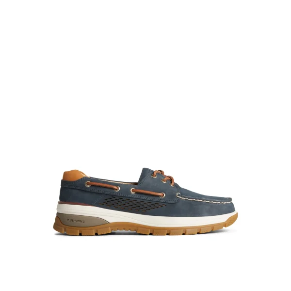 Sperry Gold Cup™ Billfish™ PLUSHWAVE™ Boat Shoe Navy Best