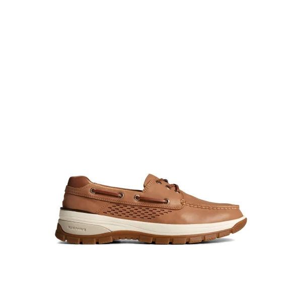 Sperry Gold Cup™ Billfish™ PLUSHWAVE™ Boat Shoe MediumBeige Clearance