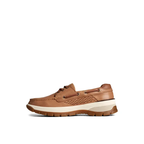 Sperry Gold Cup™ Billfish™ PLUSHWAVE™ Boat Shoe MediumBeige Clearance