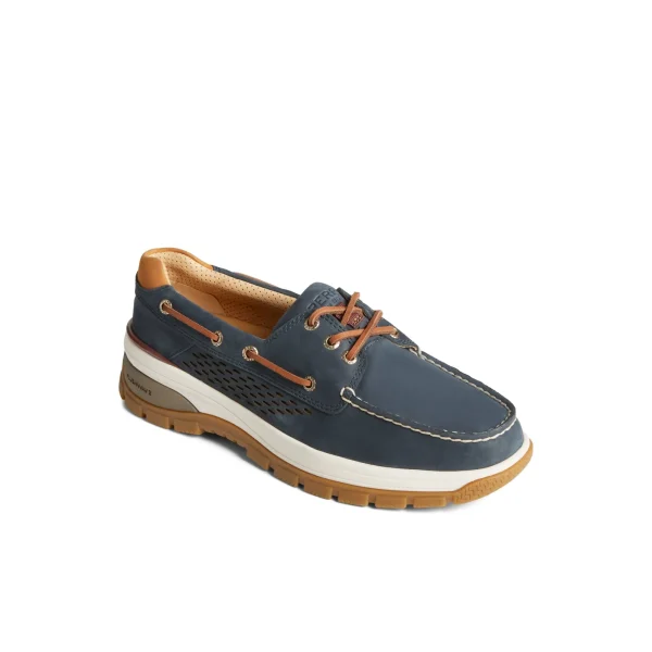 Sperry Gold Cup™ Billfish™ PLUSHWAVE™ Boat Shoe Navy Best