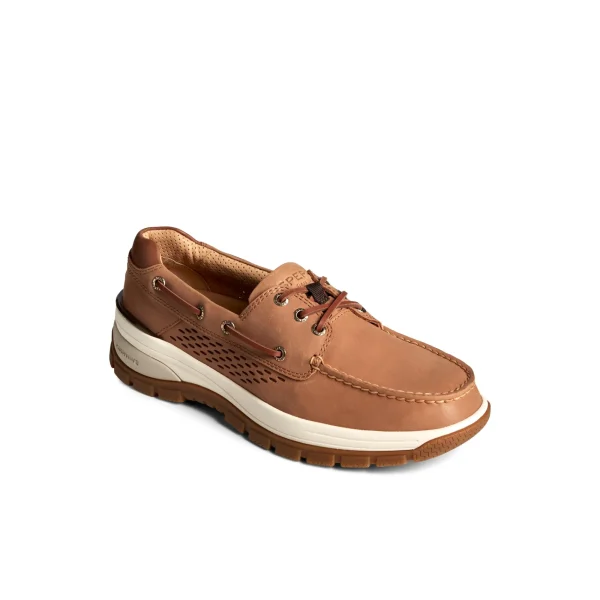 Sperry Gold Cup™ Billfish™ PLUSHWAVE™ Boat Shoe MediumBeige Clearance