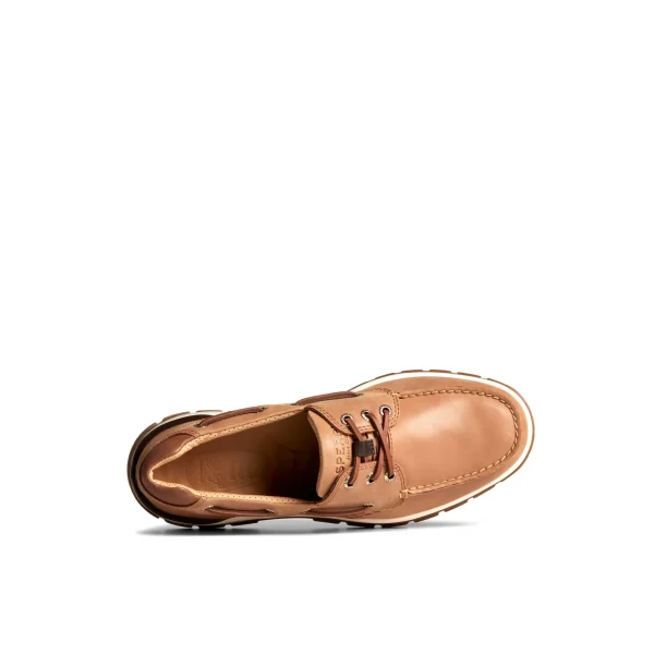 Sperry Gold Cup™ Billfish™ PLUSHWAVE™ Boat Shoe MediumBeige Clearance