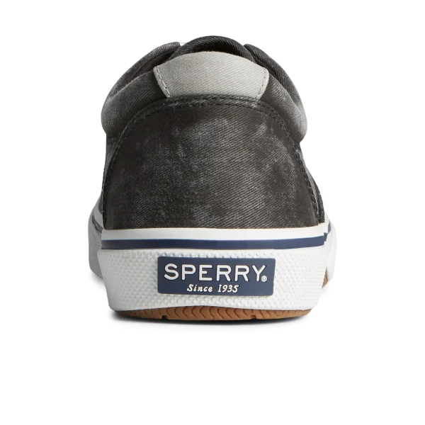 Sperry Halyard CVO Salt Washed Sneaker Black Shop