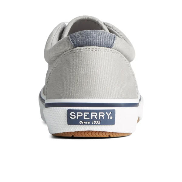 Sperry Halyard CVO Salt Washed Sneaker Grey Cheap