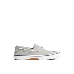 Sperry Halyard 2-Eye Salt Washed Boat Shoe Grey Shop