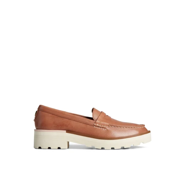 Sperry Lug Penny Loafer MediumBeige Best