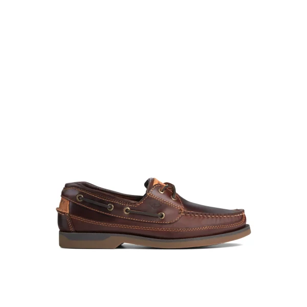 Sperry Mako Canoe Moc Boat Shoe Amaretto Fashion