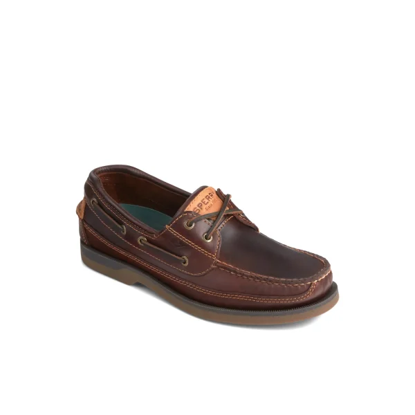 Sperry Mako Canoe Moc Boat Shoe Amaretto Fashion