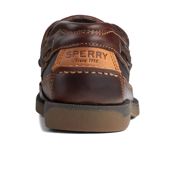 Sperry Mako Canoe Moc Boat Shoe Amaretto Fashion