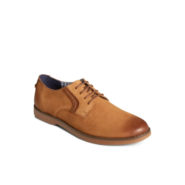 Sperry Newman Oxford Dress Shoe MediumBeigeLeatherNubuck Best Sale