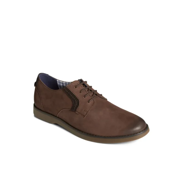 Sperry Newman Oxford Dress Shoe BrownLeatherNubuck Hot